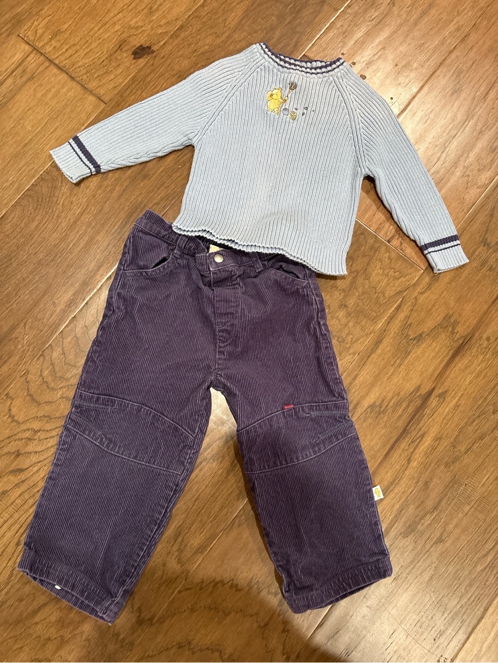 Vintage Classic Pooh Set 🍯💙 Little Gentleman Buttermom Style